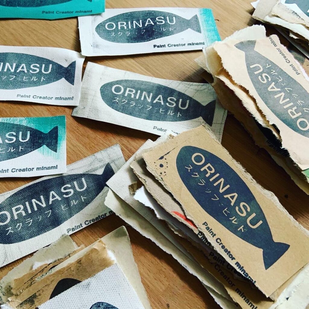 ORINASUスクラップでビルド、アップサイクル、SDGs
